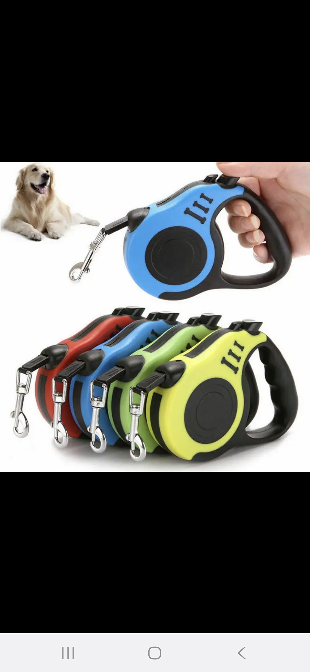 لیدقلاده جمع شونده 3 متری Abe pet