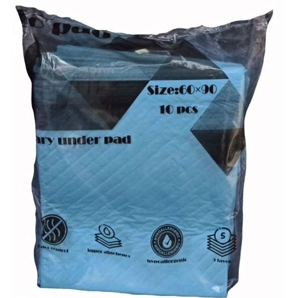 پد زیر انداز بهداشتی حیوانات خانگی مدل Eco Pad سایز 60×90 سانتی متر بسته 10 عددی